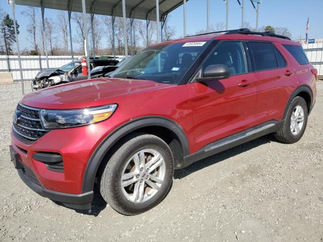 FORD EXPLORER X 2020 with VIN 1FMSK7DH3LGA91476 - Photo from auction