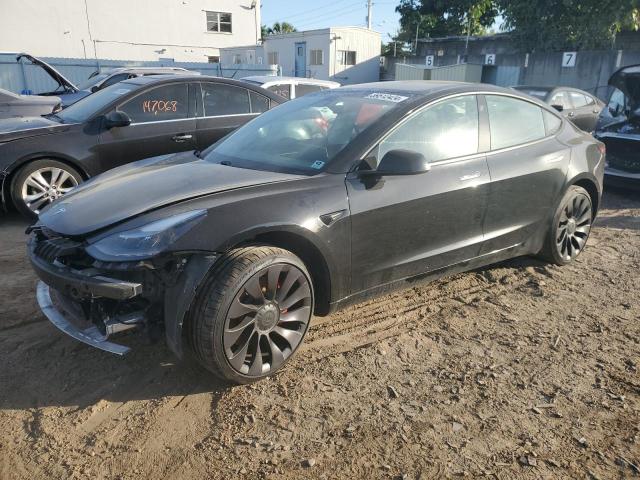 TESLA MODEL 3 2021 with VIN 5YJ3E1EC8MF078086 - Photo from auction