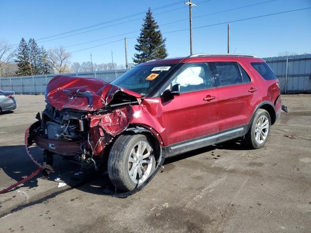 FORD EXPLORER X 2019 with VIN 1FM5K8D89KGA38296 - Photo from auction