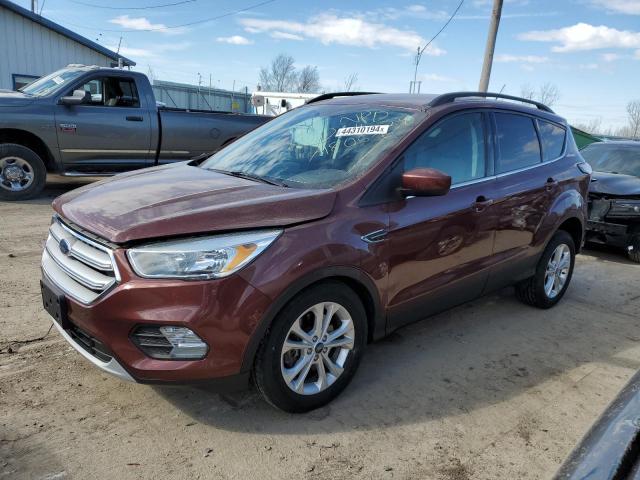 FORD ESCAPE SE 2018 with VIN 1FMCU9GD9JUA80676 - Photo from auction