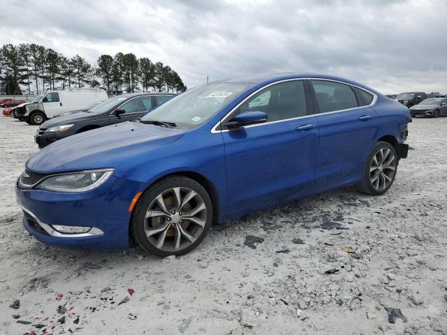 CHRYSLER 200 C 2015 with VIN 1C3CCCCG9FN551204 - Photo from auction