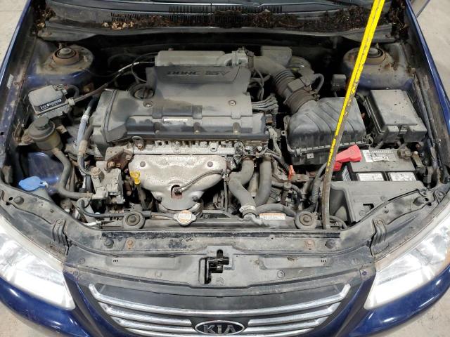 Photo 11 from auction – 2008 KIA SPECTRA EX with VIN KNAFE121085561897
