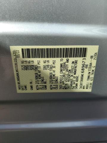Photo 14 from auction – 2022 NISSAN ROGUE SV with VIN 5N1BT3BB6NC689673