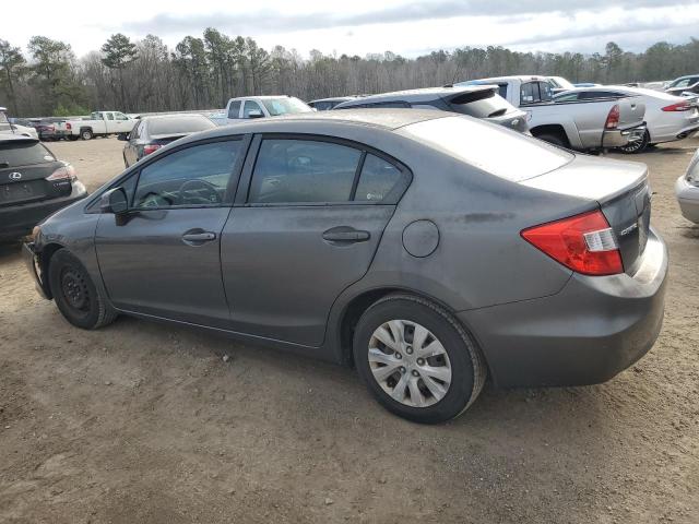 Photo 2 from auction – 2012 HONDA CIVIC LX with VIN 2HGFB2F5XCH327719