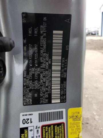Photo 14 from auction – 2016 TOYOTA SIENNA XLE with VIN 5TDYK3DC7GS760632