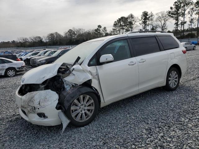 TOYOTA SIENNA XLE 2017 with VIN 5TDDZ3DC8HS182570 - Photo from auction