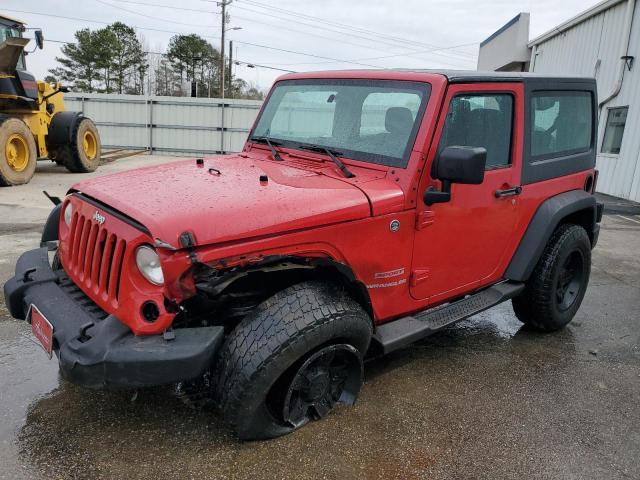 JEEP WRANGLER S 2012 with VIN 1C4AJWAG9CL272100 - Photo from auction