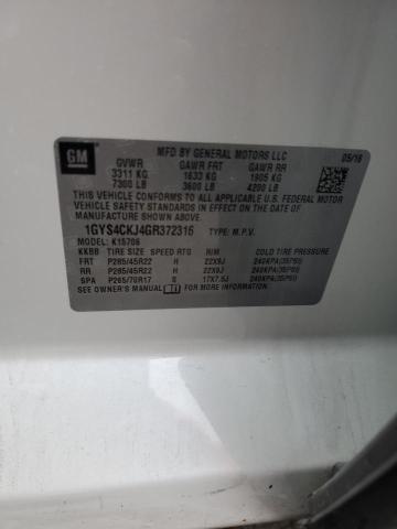 Photo 14 from auction – 2016 CADILLAC ESCALADE P with VIN 1GYS4CKJ4GR372316