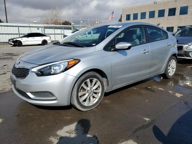 KIA FORTE LX 2014 with VIN KNAFX4A6XE5105183 - Photo from auction