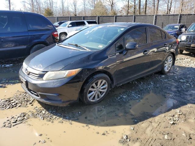 HONDA CIVIC EX 2012 with VIN 19XFB2F84CE306594 - Photo from auction