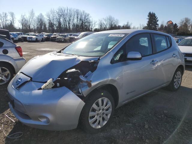 NISSAN LEAF S 2017 with VIN 1N4BZ0CP5HC307302 - Photo from auction