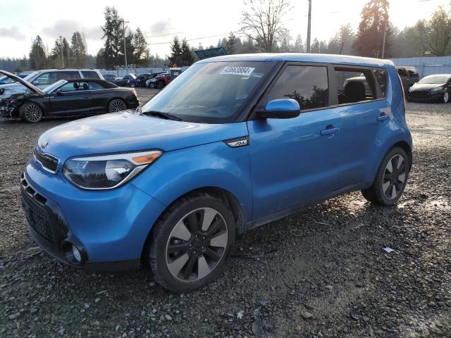 KIA SOUL + 2016 with VIN KNDJP3A55G7393037 - Photo from auction