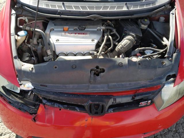 Photo 11 from auction – 2007 HONDA CIVIC SI with VIN 2HGFA55587H713731