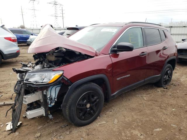 JEEP COMPASS SP 2021 with VIN 3C4NJCAB4MT508419 - Photo from auction
