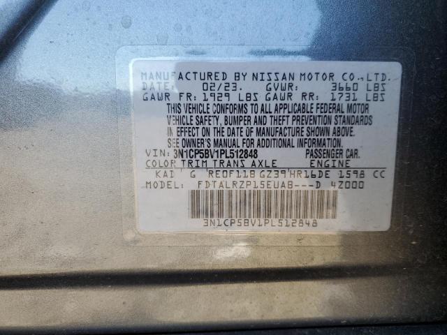 Photo 14 from auction – 2023 NISSAN KICKS S with VIN 3N1CP5BV1PL512848