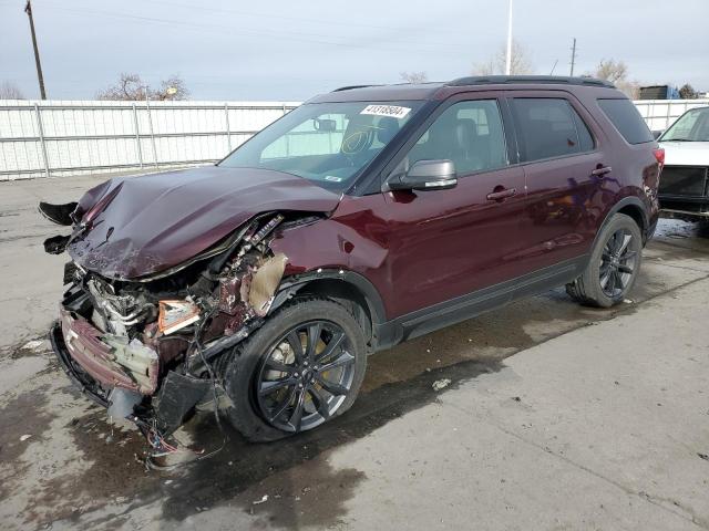 FORD EXPLORER X 2019 with VIN 1FM5K8D87KGA89473 - Photo from auction