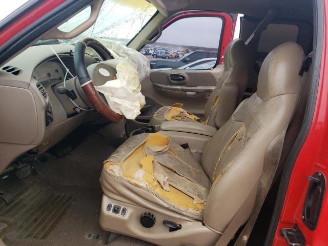 Photo 7 from auction – 2000 FORD F150 with VIN 1FTRX17LXYNA41677