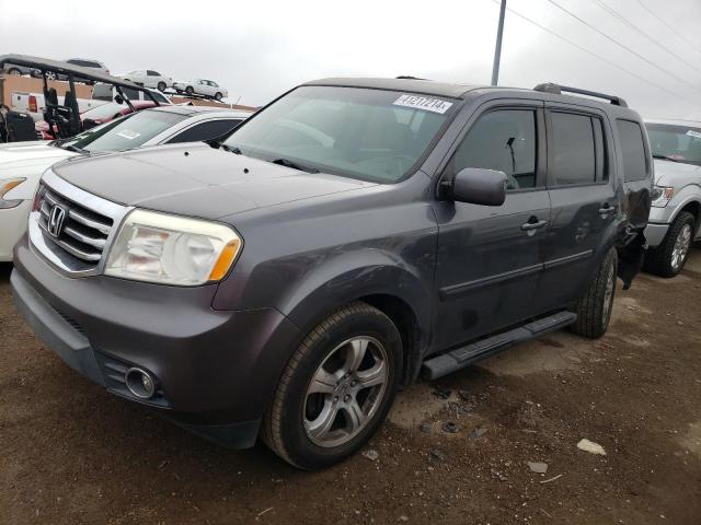 HONDA PILOT EXL 2014 with VIN 5FNYF4H59EB049831 - Photo from auction