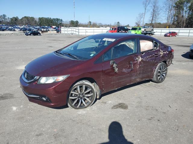 HONDA CIVIC EXL 2015 with VIN 19XFB2F92FE010373 - Photo from auction