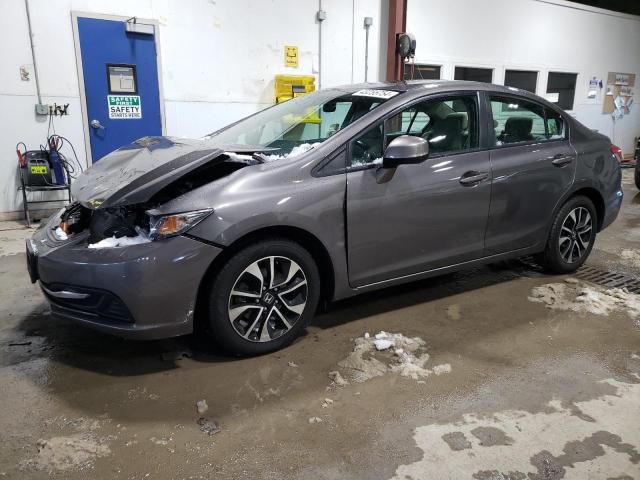 HONDA CIVIC EX 2013 with VIN 19XFB2F87DE050422 - Photo from auction