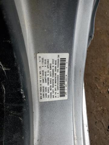 Photo 12 from auction – 2002 HONDA CIVIC SI with VIN SHHEP33552U309430