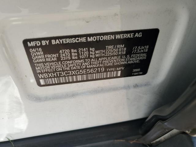 Photo 14 from auction – 2016 BMW X1 XDRIVE2 with VIN WBXHT3C3XG5E56219