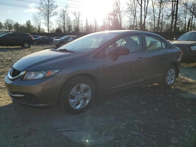 Photo 1 from auction – 2014 HONDA CIVIC LX with VIN 19XFB2E53EE055514