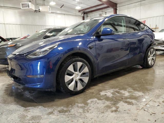 TESLA MODEL Y 2021 مع رقم تعريف المركبة 5YJYGDEE1MF077431 - صورة من المزاد