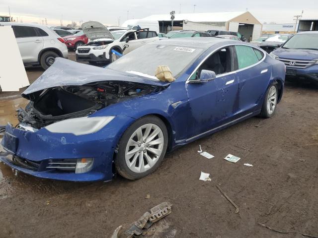 TESLA MODEL S 2016 with VIN 5YJSA1E2XGF150957 - Photo from auction
