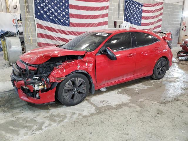 HONDA CIVIC EX 2018 with VIN SHHFK7H54JU204444 - Photo from auction
