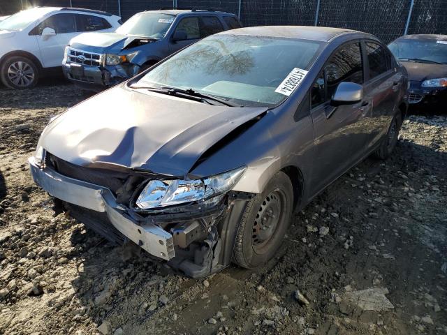 HONDA CIVIC LX 2013 with VIN 19XFB2F51DE271441 - Photo from auction