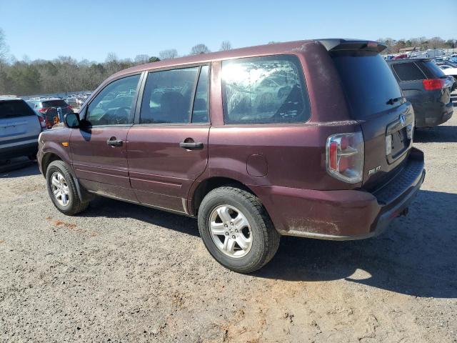 Photo 2 from auction – 2007 HONDA PILOT LX with VIN 5FNYF28147B036795