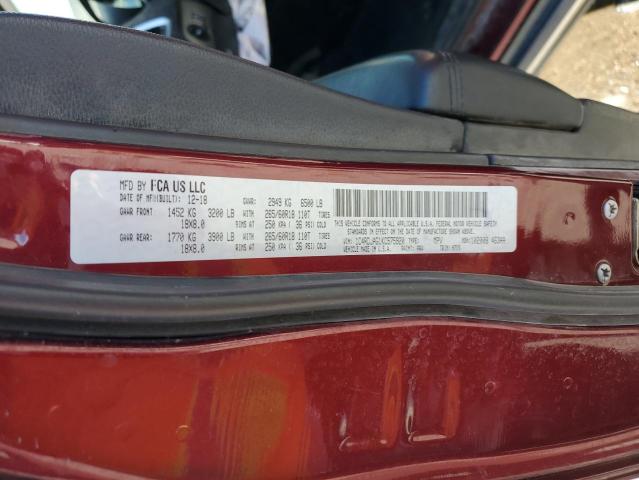 Photo 14 from auction – 2019 DODGE DURANGO SX with VIN 1C4RDJAG1KC575920