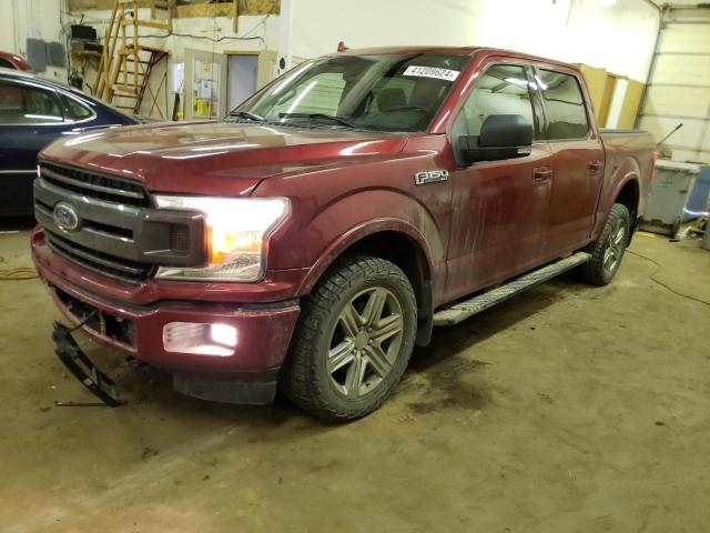 FORD F150 SUPER 2018 with VIN 1FTEW1EP8JKF04494 - Photo from auction