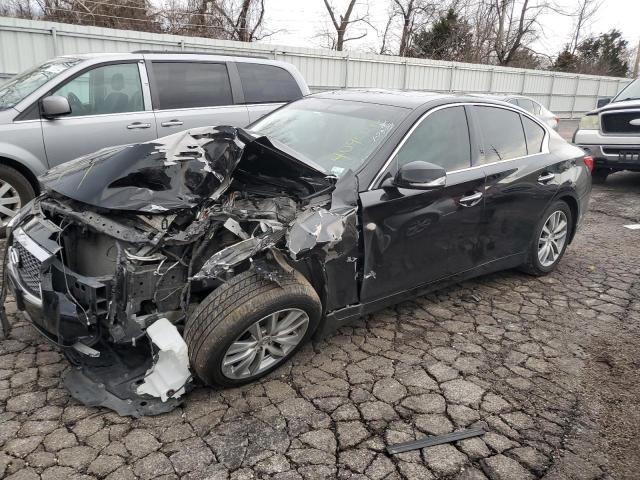 INFINITI Q50 BASE 2015 with VIN JN1BV7AR3FM417343 - Photo from auction