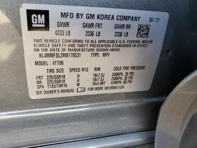 Photo 13 from auction – 2021 BUICK ENCORE GX with VIN KL4MMFSL2MB178531