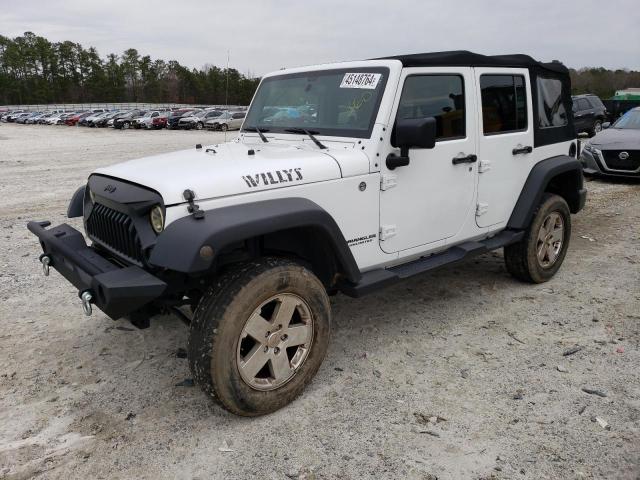 JEEP WRANGLER U 2015 with VIN 1C4BJWDG8FL564616 - Photo from auction