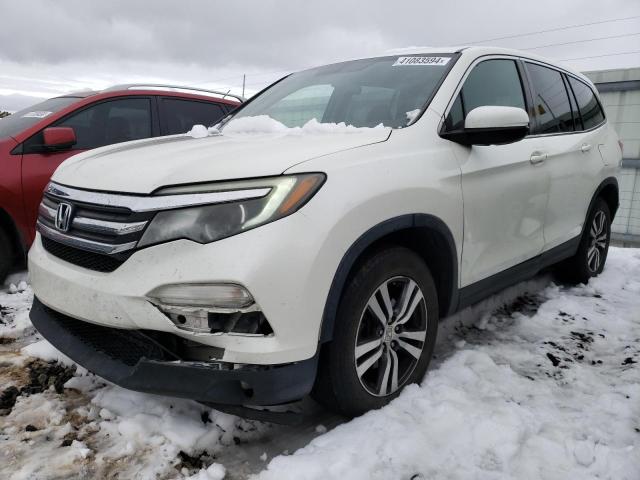 HONDA PILOT EX 2016 with VIN 5FNYF6H37GB084123 - Photo from auction