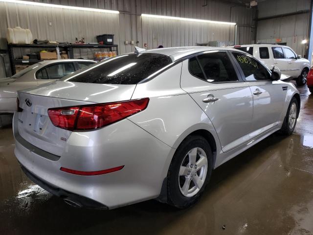 Photo 3 from auction – 2014 KIA OPTIMA LX with VIN KNAGM4A7XE5480416