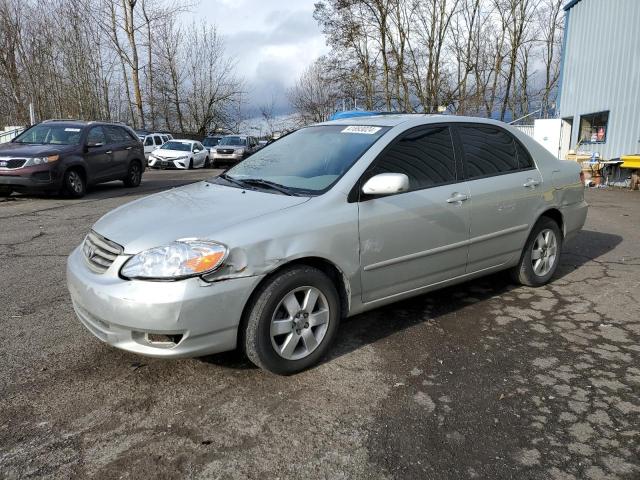 TOYOTA COROLLA CE 2003 with VIN 1NXBR32E83Z035015 - Photo from auction