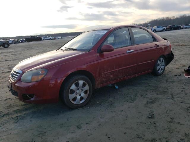 KIA SPECTRA EX 2009 مع رقم تعريف المركبة KNAFE221895599997 - صورة من المزاد