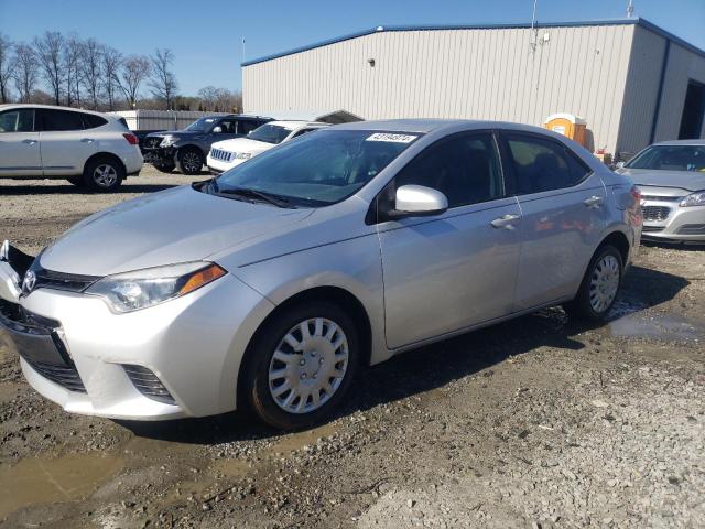 Photo 1 from auction – 2016 TOYOTA COROLLA L with VIN 2T1BURHE4GC540534