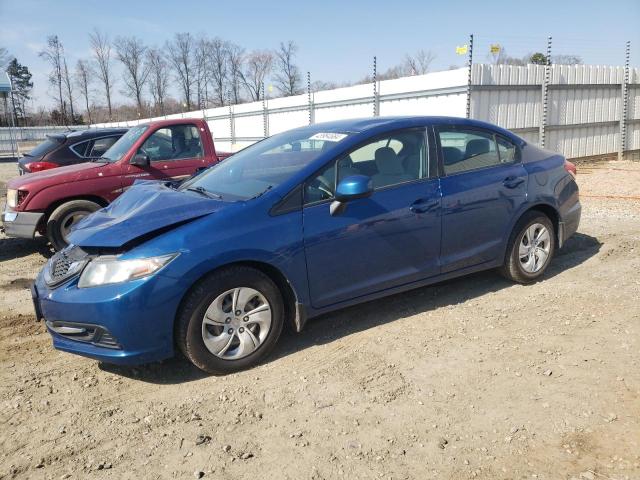 Photo 1 from auction – 2013 HONDA CIVIC LX with VIN 19XFB2F54DE098904