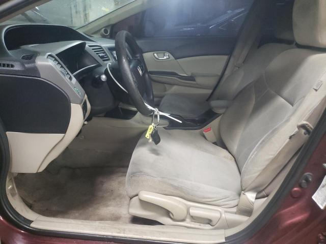 Photo 7 from auction – 2012 HONDA CIVIC EX with VIN 19XFB2F86CE089226