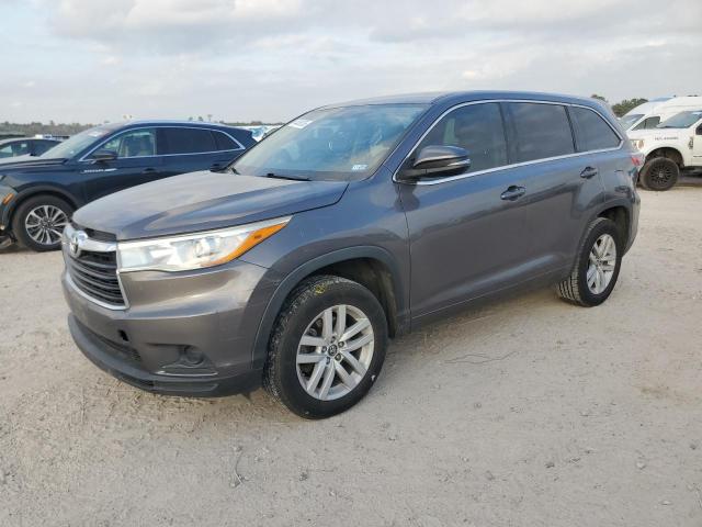 Photo 1 from auction – 2016 TOYOTA HIGHLANDER with VIN 5TDZARFH8GS022678