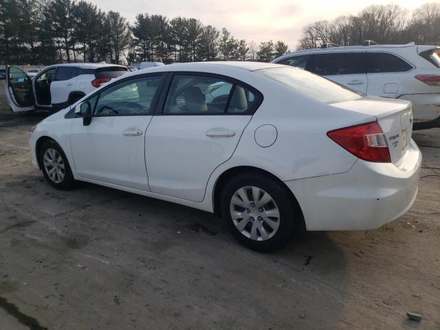 Photo 2 from auction – 2012 HONDA CIVIC LX with VIN 2HGFB2F55CH304509