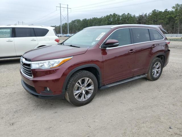 TOYOTA HIGHLANDER 2015 with VIN 5TDKKRFHXFS038958 - Photo from auction