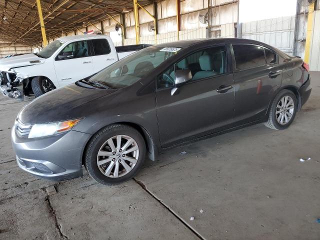 HONDA CIVIC EX 2012 with VIN 19XFB2F86CE072149 - Photo from auction