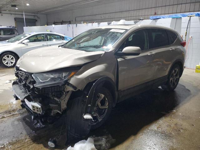 HONDA CR-V EX 2018 with VIN 5J6RW2H56JL034651 - Photo from auction
