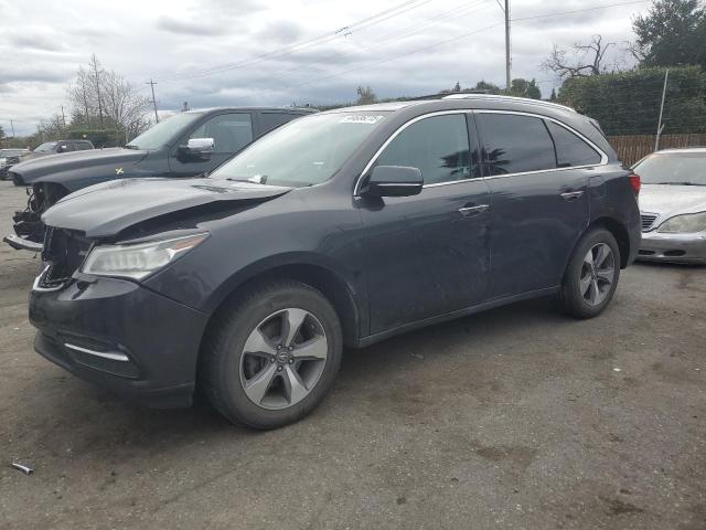 ACURA MDX 2014 with VIN 5FRYD4H25EB016643 - Photo from auction